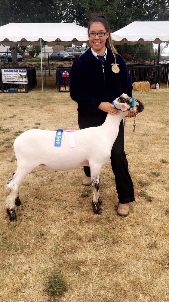 Terri Richards Place 2nd overall at SW Washington Fair Morton Jr/Sr
